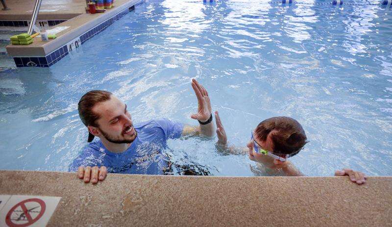 Diventures’ new 60-foot-pool in North Liberty is heated and ready for scuba divers in training