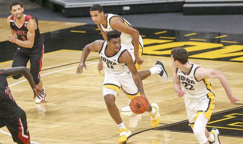 A few words from Iowa basketball player Tony Perkins