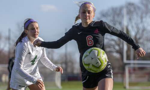 Photos: Iowa City West at Iowa City High girls’ soccer