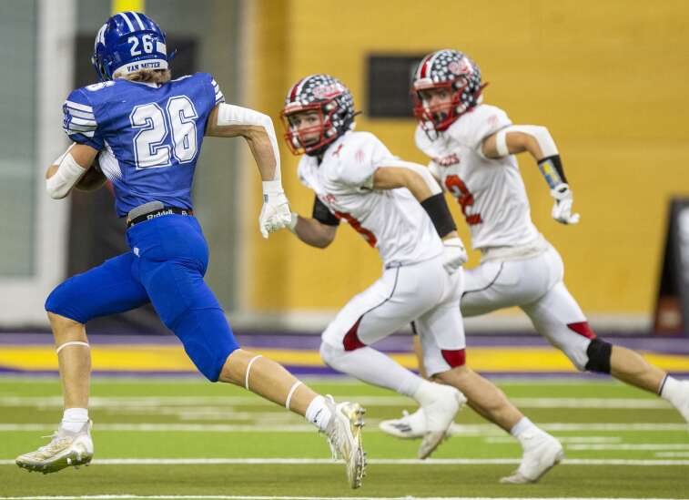 Photos: West Branch vs. Van Meter in Class 1A state football semifinials 