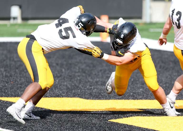 Iowa football summer check-in: Defensive line’s consistency comes from leadership, young players taking chances