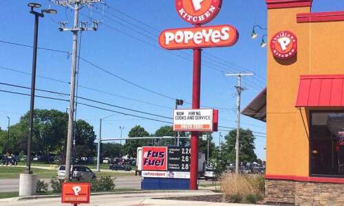 Popeyes plans new Iowa City location