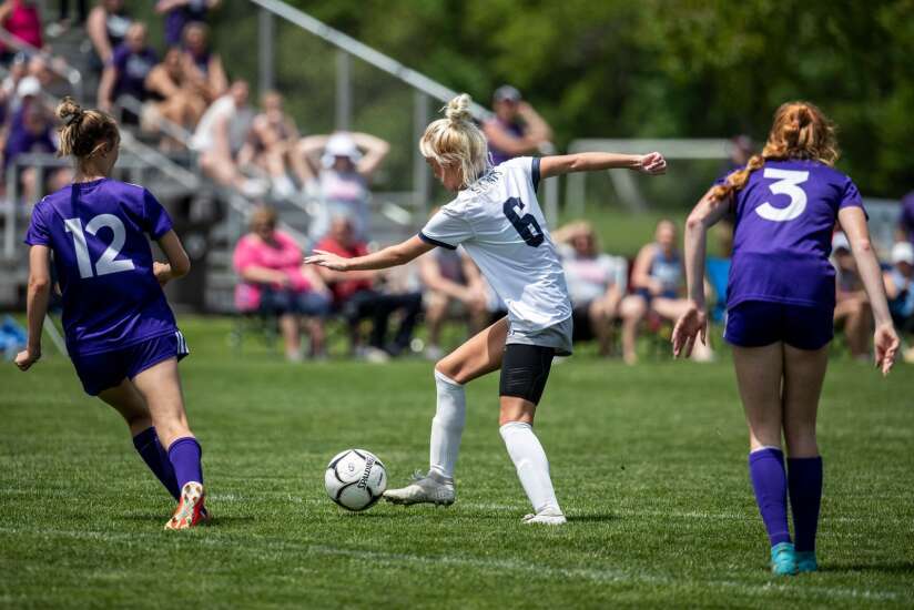 Photos: Cedar Rapids Xavier vs. Spencer in Iowa Class 2A girls’ state soccer quarterfinals