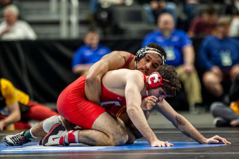 Marcus Coleman believes the best is yet to come in his Iowa State wrestling career