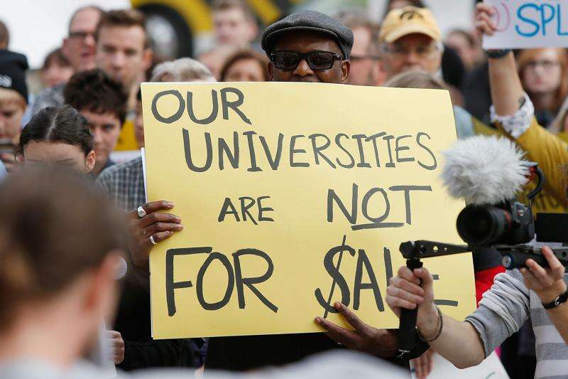 Students demand public forum with new University of Iowa president