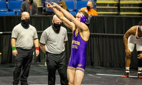 Out most of the year, UNI’s Austin Yant recovers in…