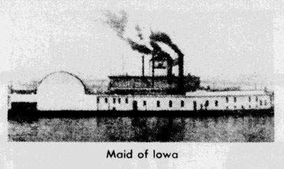 Time Machine: Believe it or not, steamboats once plied the Iowa River in Iowa City
