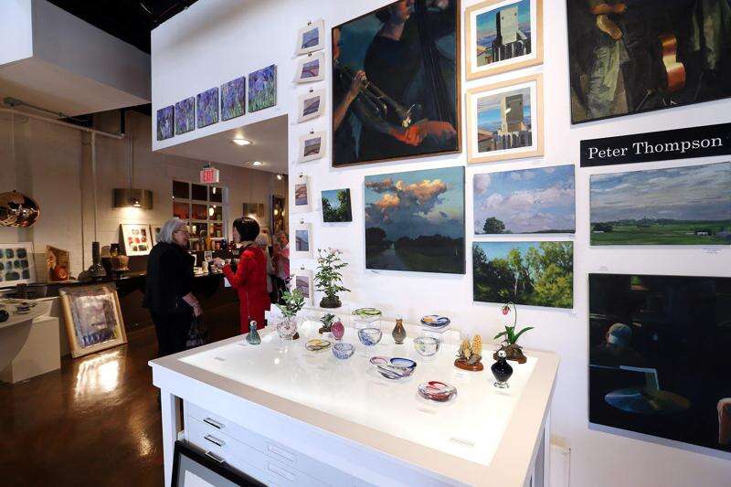 Gilded Pear Gallery keeps its artists roster full