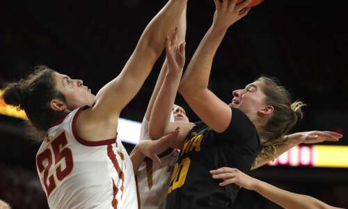 Photos: Iowa vs. Iowa State women’s basketball