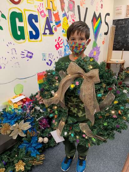 Holiday wreaths up for bid to help LGBTQ Youth Center at Tanager Place