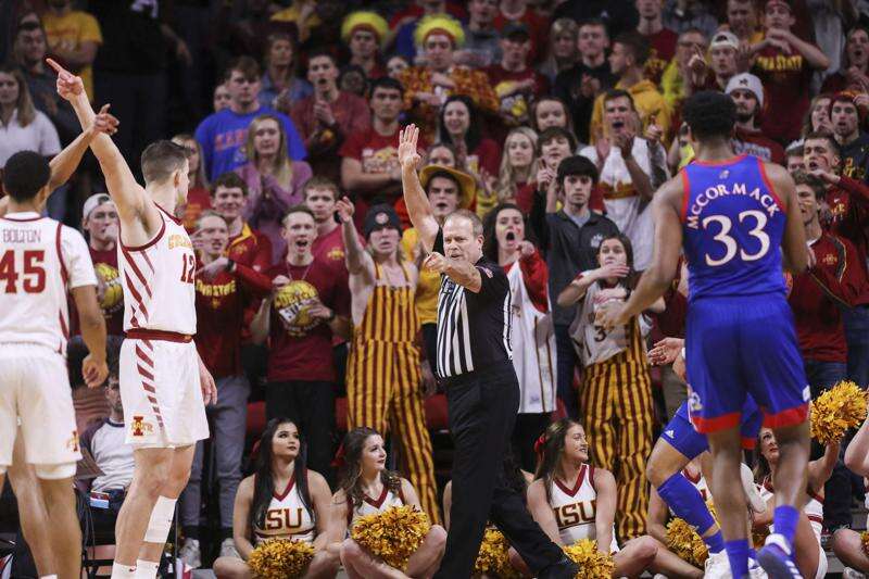 Photos: Iowa State men's basketball vs. Kansas