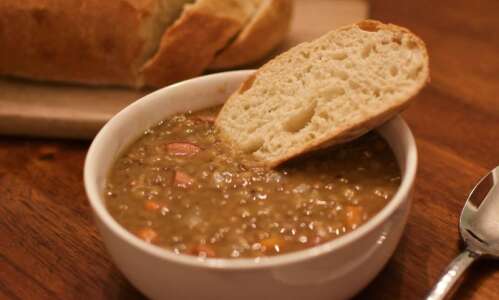 Lentil soup helps ring in the new year for prosperity