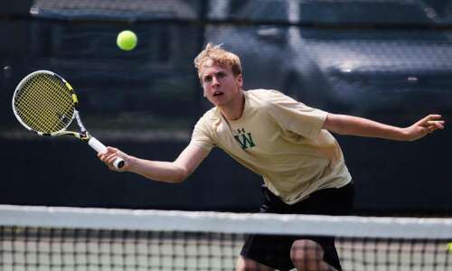 I.C. West makes history on first day of state tennis tournament