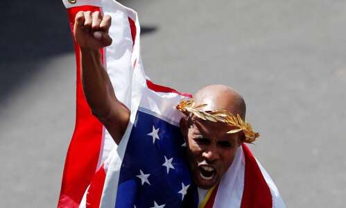 Keflezighi first U.S. man to win Boston Marathon since 1983