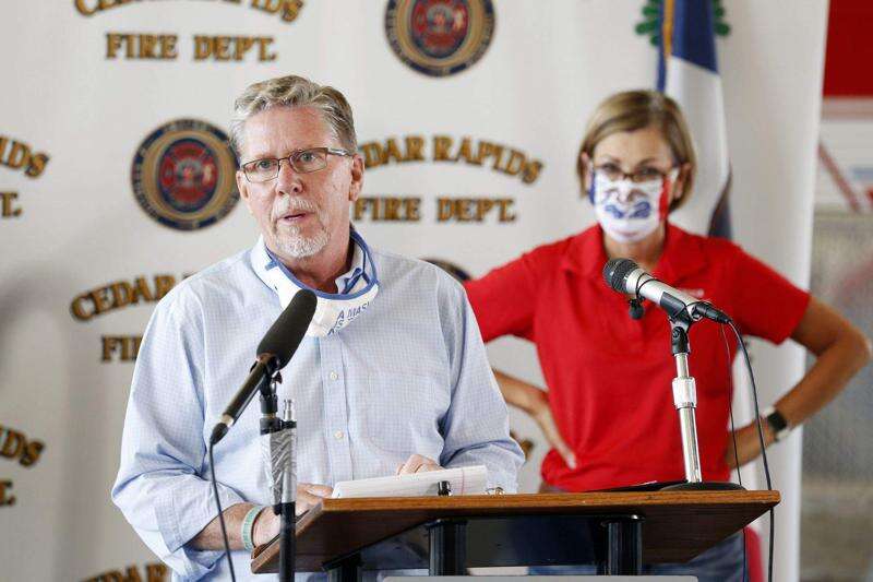 Cedar Rapids Mayor Brad Hart ends mask mandate after Iowa governor bans the orders