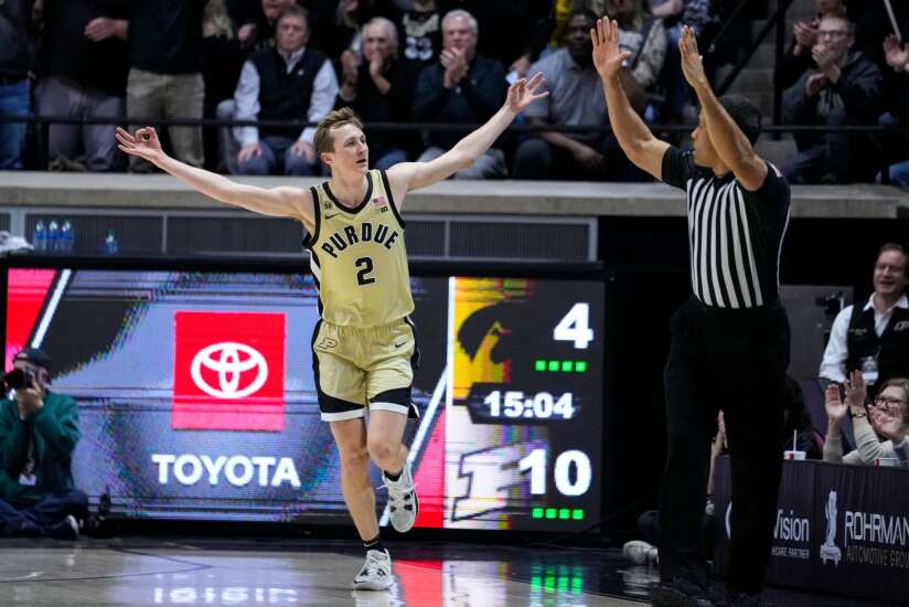 No. 1 Purdue survives Hawkeyes’ comeback, adds another win to ledger
