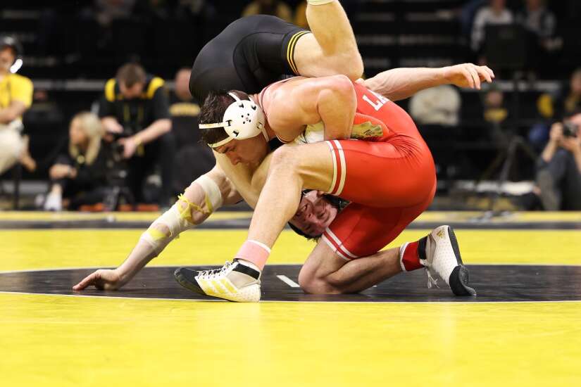 Photos: Iowa beats Nebraska in Big Ten wrestling dual, 34-6