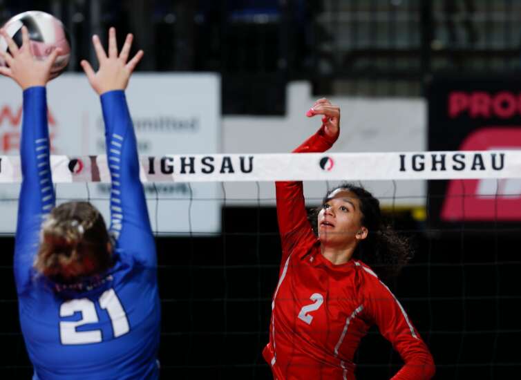 Photos: North Scott vs. Bondurant-Farrar in Iowa high school state volleyball tournament