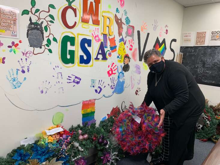 Holiday wreaths up for bid to help LGBTQ Youth Center at Tanager Place
