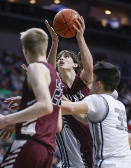 Photos: North Linn Lynx fall to Grand View Christian in Class 1A boys’ state basketball title game, 63-46