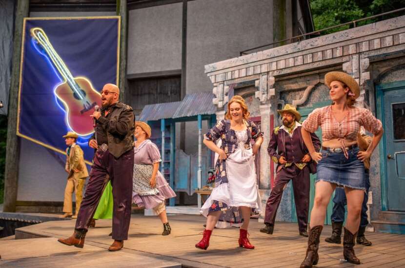 Review: Shakespeare boot-scoots to Nashville in hilarious Riverside Theatre show