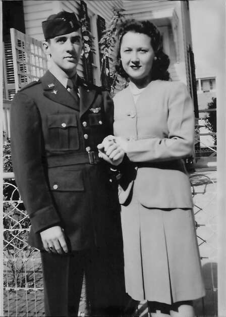Fred and Peggy Taylor, pictured in 1944. (Photo courtesy of Linda Taylor)
