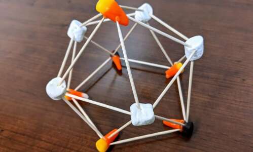 Build it: A geodesic dome with candy corn