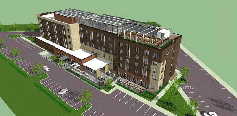 Construction begins on 140-room University Heights Marriott near Kinnick Stadium