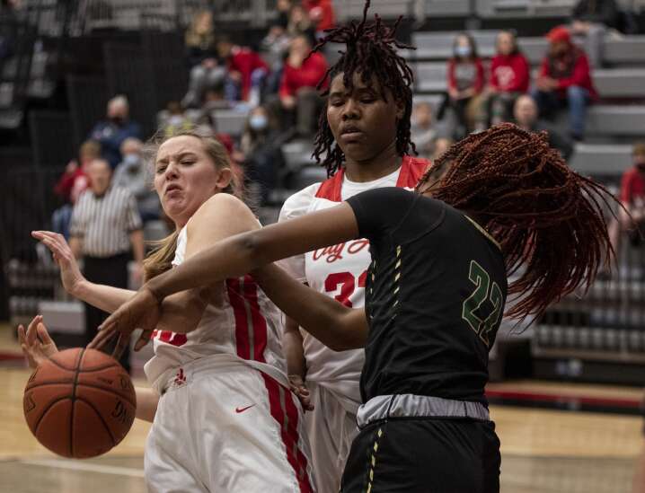 Photos: Iowa City High vs. Iowa City West Girl’s Basketball