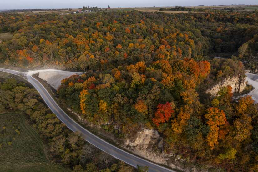 Iowa leaves are changing colors, but the vibrancy will depend on the weather