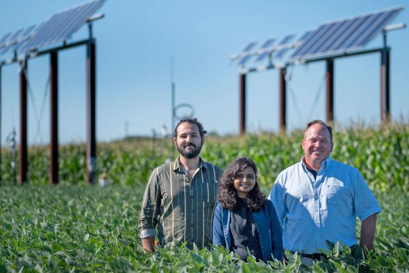 Research seeks ways to grow solar and crops together in the skeptical Corn Belt