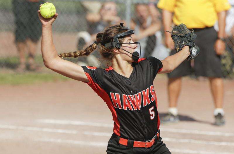 Heavily favored West Delaware scores right away and goes on to 8-2 regional softball final win over Washington