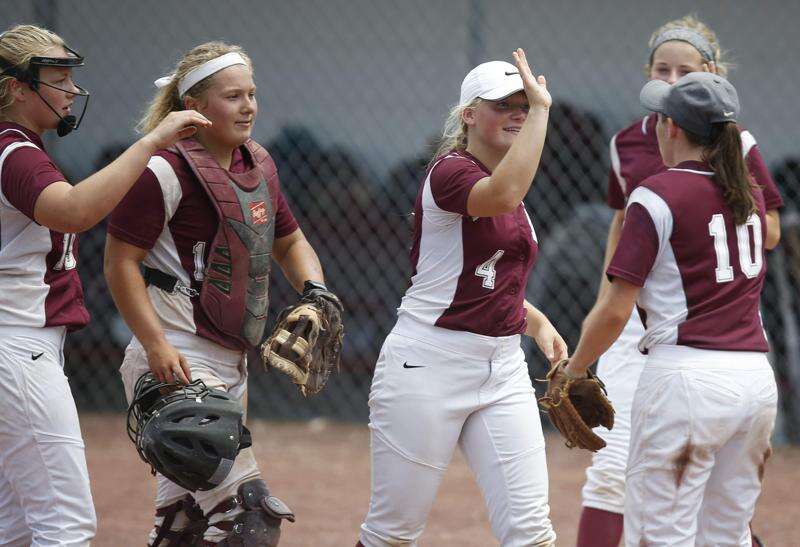 Mount Vernon prepared and potent in state softball first-round waltz