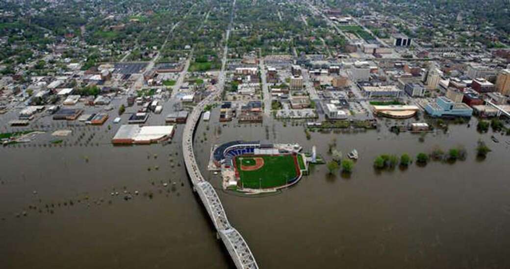 Regional flood risks continue to increase, particularly along Mississippi River