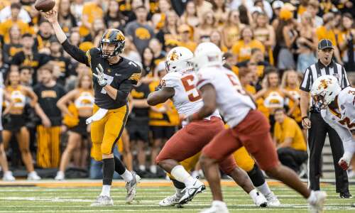 Petras expected to be Iowa’s starting QB vs. Nevada