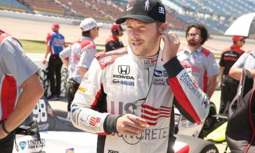 Marco Andretti hoping to return to Victory Lane at Iowa…