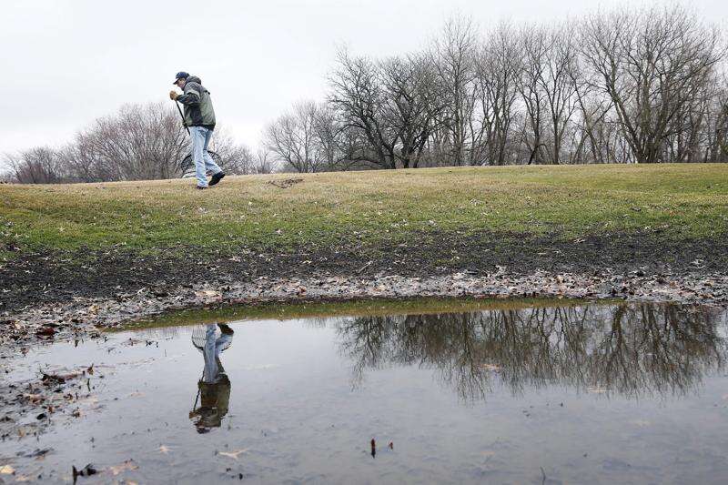 Jones Golf Course in Cedar Rapids still in the rough
