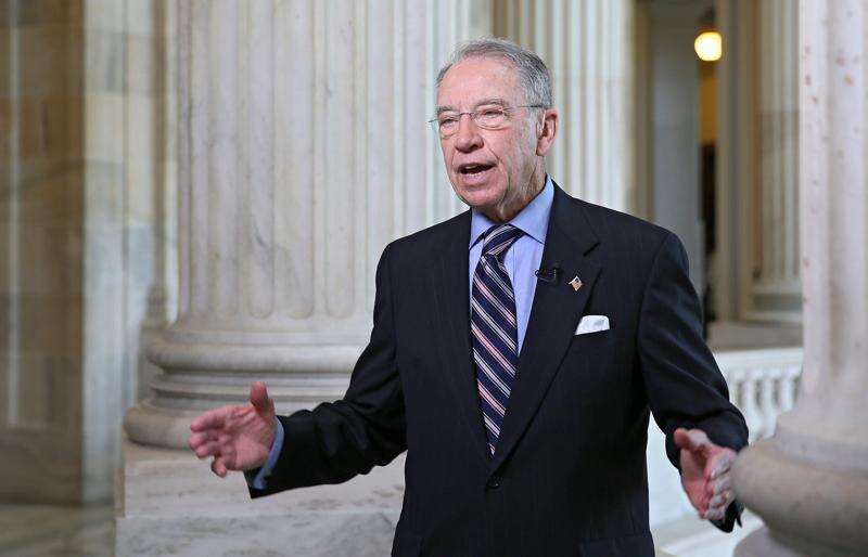 Grassley promises open process to criminal justice reform bill