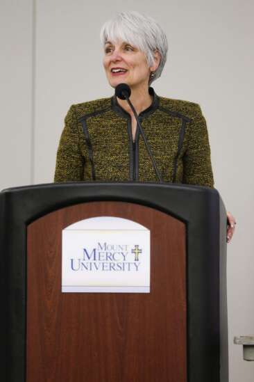 Departing Mount Mercy president takes pride in university’s role in Cedar Rapids