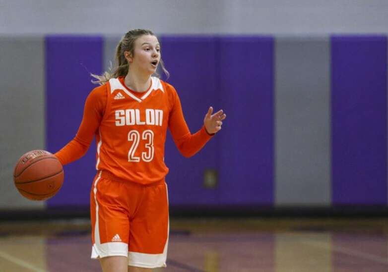 Solon guard Callie Levin becomes first commit of Iowa women’s basketball Class of 2024