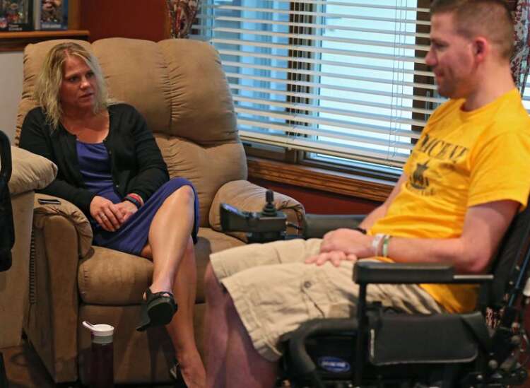 Living with ALS: Cedar Rapids veteran in the fight of his life