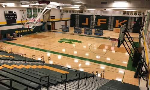 First event in Cedar Rapids Kennedy’s renovated gymnasium is Monday