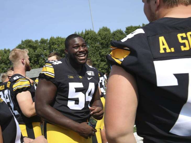 For Iowa's Daviyon Nixon, football means more than an NFL career. It's family.