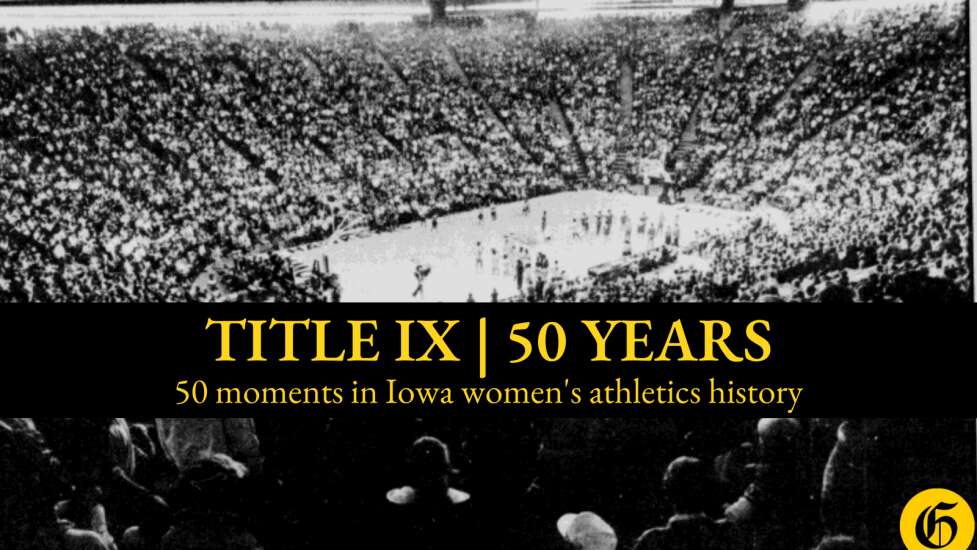50 Iowa moments since Title IX: Field hockey takes Big Ten regular-season, tournament titles in same year for first time ever
