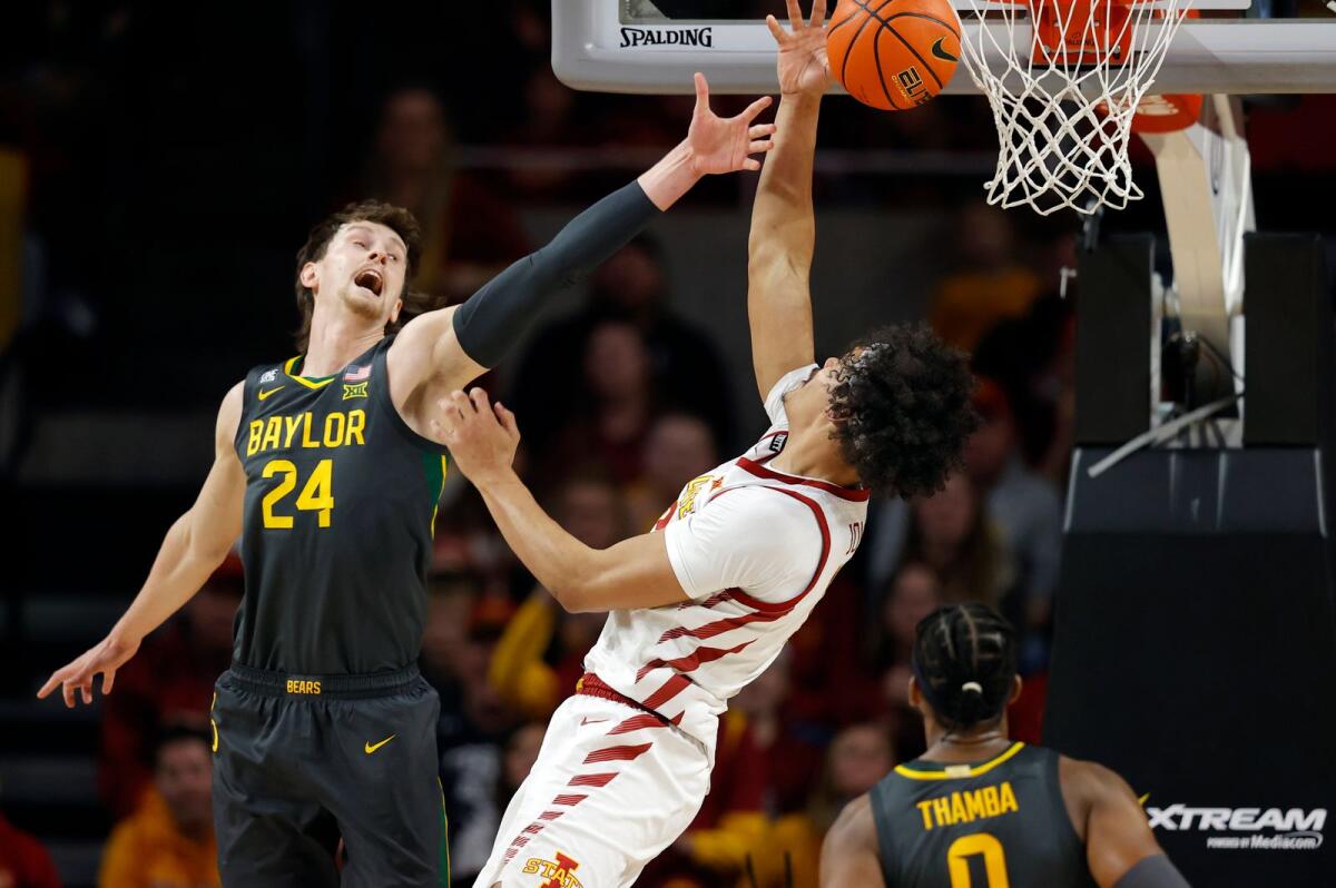Iowa State Mens Basketball Schedule 2022 23 No. 8 Iowa State Men's Basketball Hangs With No. 1 Baylor, But Takes First  Loss | The Gazette