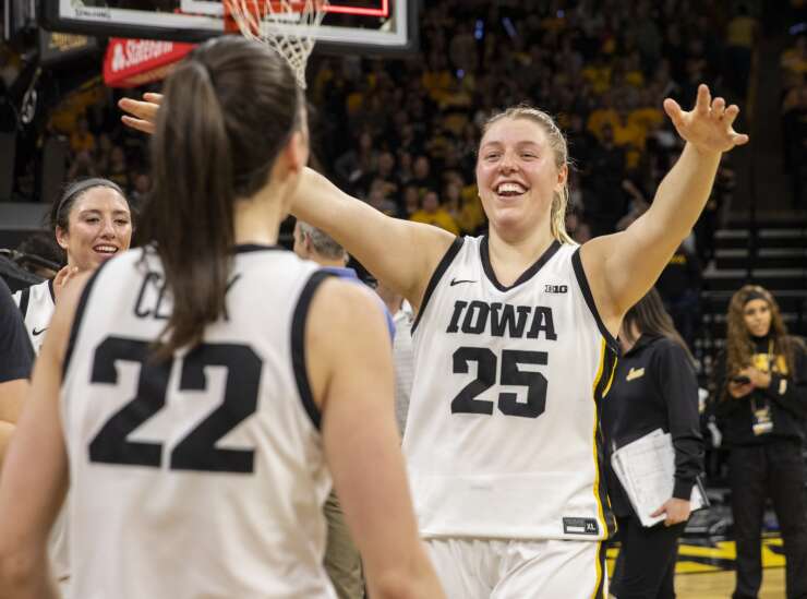 A day that could not have been better for Hawkeyes women’s basketball