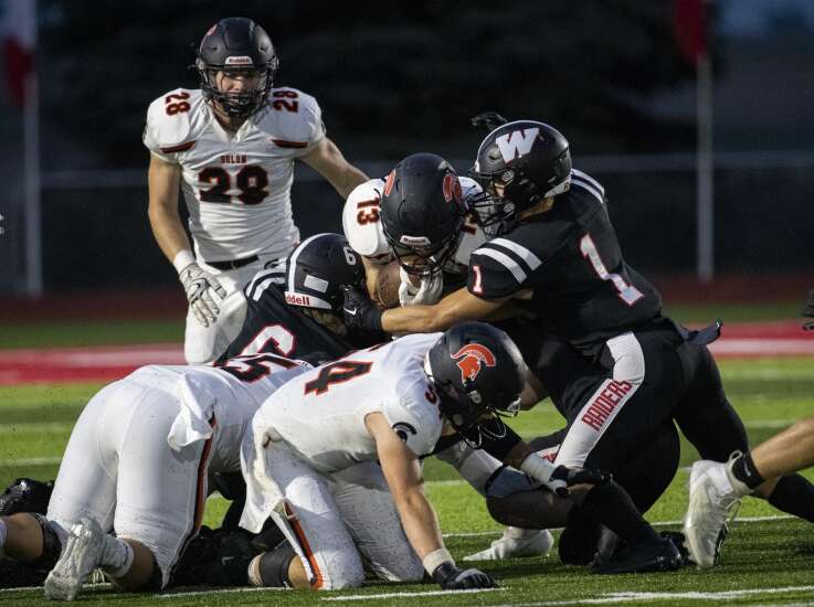 Photos: Williamsburg beats Solon in Iowa high school football Week 3