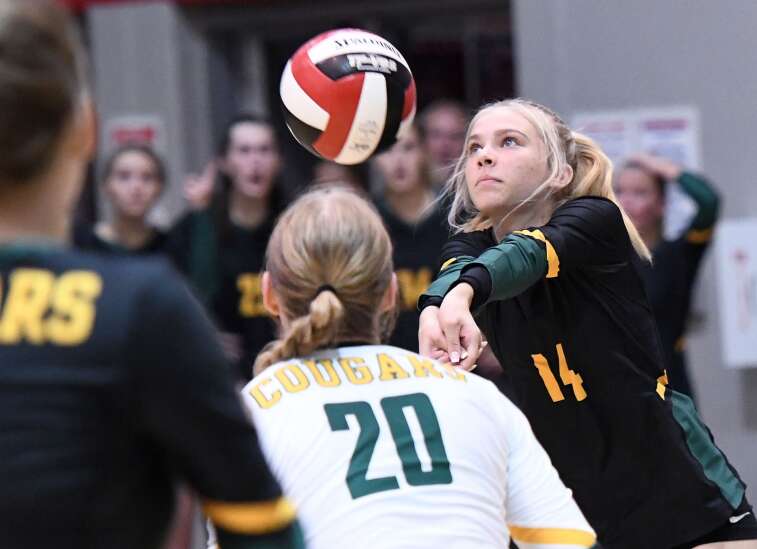 Photos: Cedar Rapids Kennedy vs. Linn-Mar volleyball