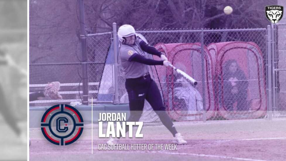 IW softball’s Harrison and Lantz named CAC pitcher and hitter of the week