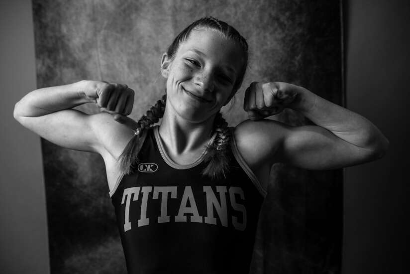 Photos: Pioneers of Iowa high school girls’ wrestling, part five